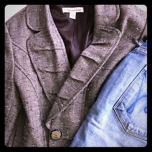 Coldwater Creek Tweed Jacket Sold Out! 8 NWOT!😍❤️ 2B1